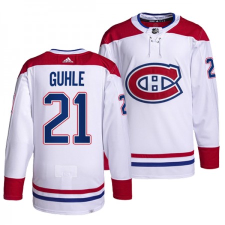 Montreal Canadiens tröja Kaiden Guhle 21 Adidas Vit Authentic - NHL Tröjor Herr Montreal Canadiens tröja Kaiden Guhle 21 Adidas Vit Authentic - NHL Tröjor Herr